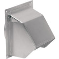 6" Round Duct Wall Cap, Aluminum