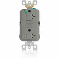 Receptacle, 20 A, 125V AC, Gray