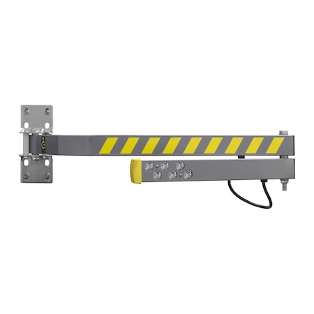 Dock Light Arm,40 in,Double Arm,LED
