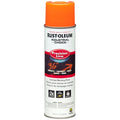 Precision Line Marking Paint, 20 oz, Fluorescent Orange, Water -Based