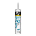 Silicone Caulk, 10 oz, Cartridge, Clear, Silicone Base, Alex Plus