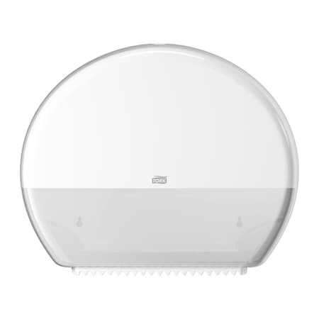 Toilet Paper Dispenser, Plastic, White