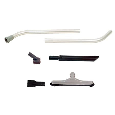Hard Surface Nylon Brush & Blower w/ Two Piece Wand Tool Kit