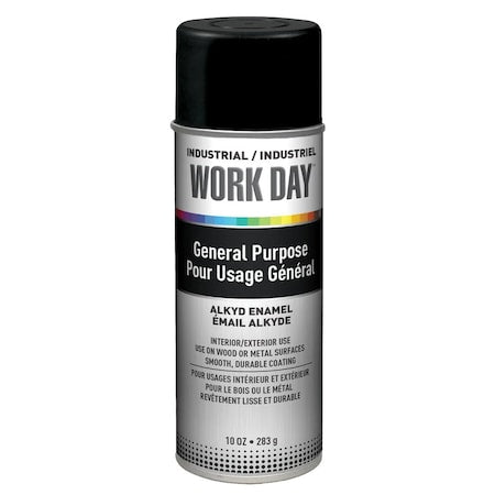 Spray Paint, Red, Gloss, Solvent, 10 oz