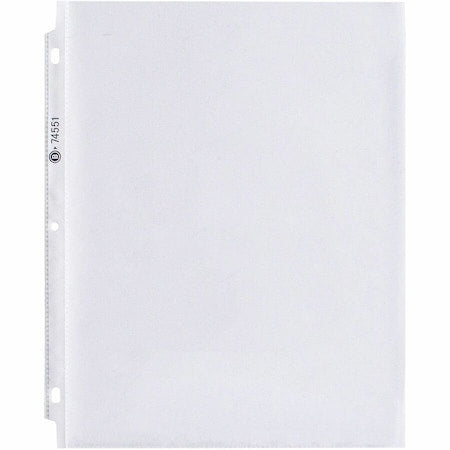 Sheet Protector, Clear, PK100