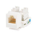 Datacom Jack, RJ11/RJ12,90, White
