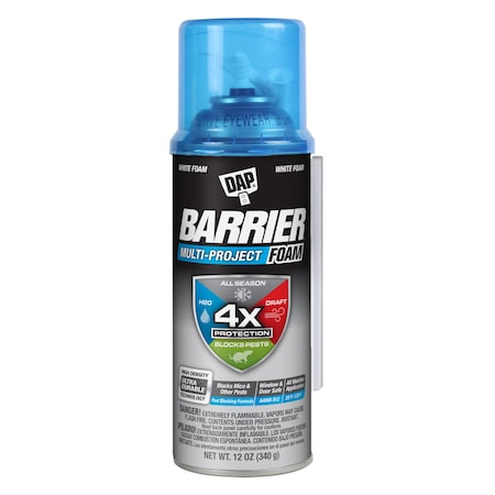 BARRIER MULTI-PROJECT STRAWFOAM 12 OZ 12PK