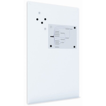 39"x58" Magnetic Dry Erase Tile Board