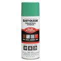 Spray Paint, OSHA Safety Green, Gloss, Solvent, 12 oz