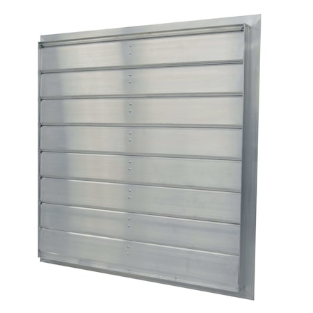 Manual Damper, Aluminum, Square