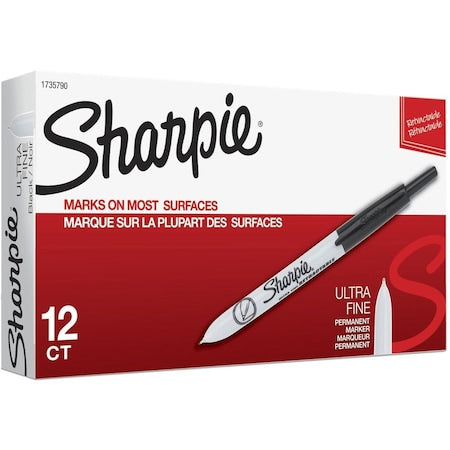 Black Markers, 12 PK