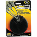 Grommet, Desk, 3 1/8 In Dia, 1 1/8 In H, Blk