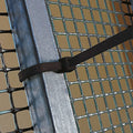 Fence Ties, 11", Black, PK1000