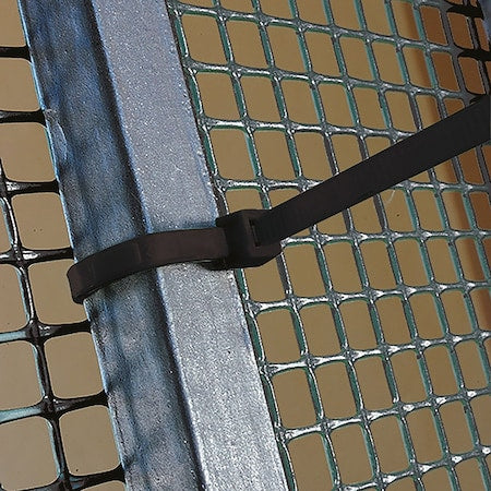 Fence Ties, 11", Black, PK1000