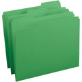 File Folder, Green, Paperboard, PK100