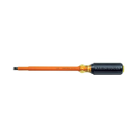 Insulated Slotted Screwdriver 3/8 in Round