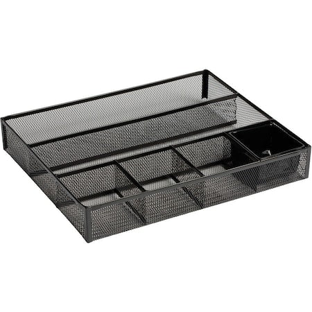 Drawer Organizer, Black, 2 3/8" H