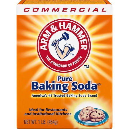 Baking Soda, 1 lb, Box, Powder, Ready to Use, Unscented, 24 PK