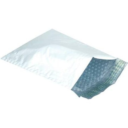 Bubble Lined Poly Mailers, 8 1/2"x12", White, PK100