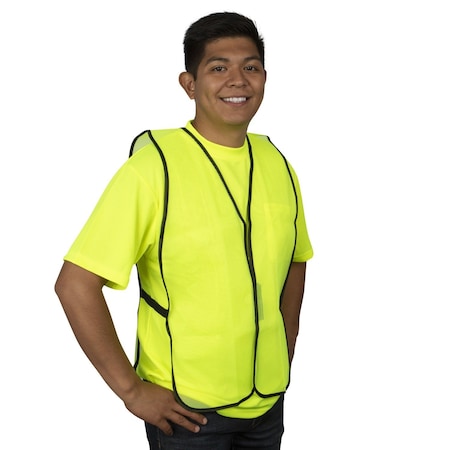 Safety Vest, Type O, Non Rated, Lime Mesh
