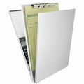8-1/2" x 11" Portable Storage Clipboard 1/2", Silver