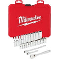 1/4 in Drive Socket Wrench Set SAE 26 Pieces 5/32 in to 9/16 in , Chrome
