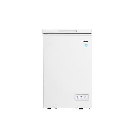 Compact Chest Freezer, WH, 50.6 lb Weight