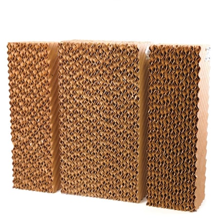 Evap Cooler Media, Cellulose, 19 in W