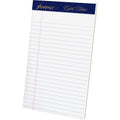 White Jr. Legal Pad, 50 Pg, Pk4