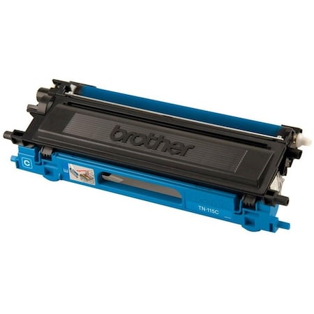 Refurbished Compatible Toner For TN115C, Cyan, 4K Pages