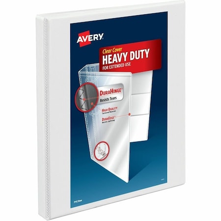 Binder, Nonstick Heavy-Duty View 3 Ring