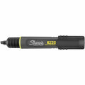 Black Permanent Marker, Chisel Tip