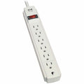 Power Strip, 5-15R, 5-15P, 4.57m, Light Gray