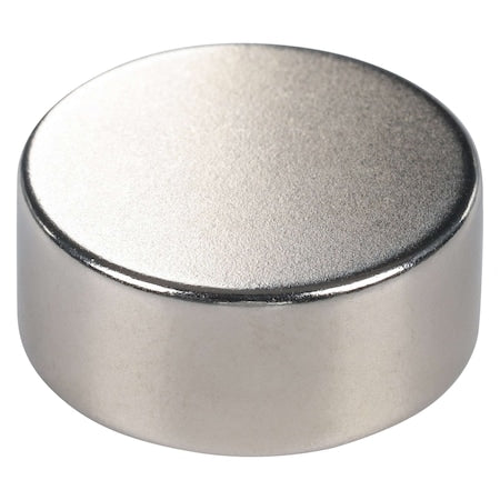 Disc Magnet, Neodymium, 15 lb. Pull