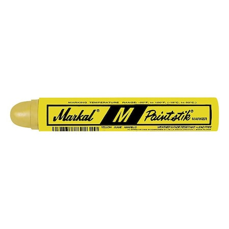 Paint Crayon, Large Tip, Yellow Color Family, 12 PK