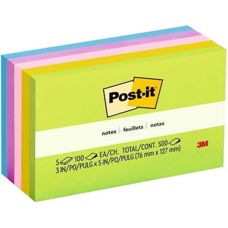 Note, Post-It, 3"X5", Ult, PK5
