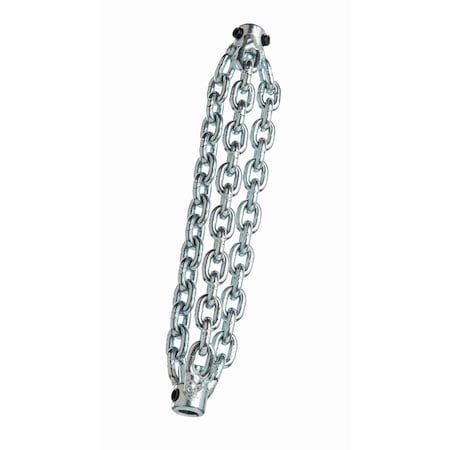 Chain Knocker, 10 in Overall L, Steel