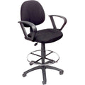 Drafting Stool W/Footring And Loop Arms