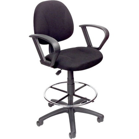 Drafting Stool W/Footring And Loop Arms