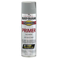 Spray Primer, Rust Preventative, Gray, Exterior/Interior, General Purpose, Solvent, 15 oz