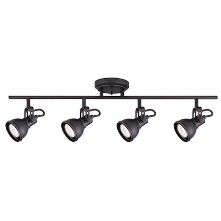 Four Light Track,50W,29x8-1/2x5