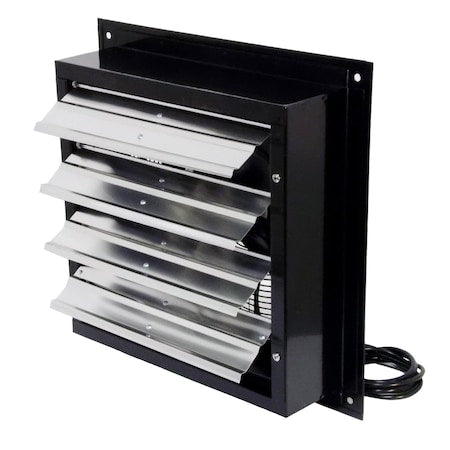 Shutter Mount Exhaust Fan, 20", 2 Speed, 3300/2900 cfm, 115V