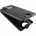 8-1/2" x 11" Plastic Clipboard 1", Black