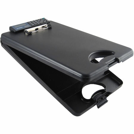 8-1/2" x 11" Plastic Clipboard 1", Black