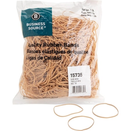 Rubber Band, Beige, Rubber, PK1480