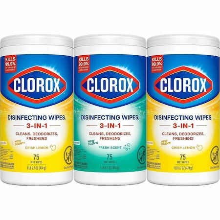 Bleach Free Wipes, Citrus Blend
