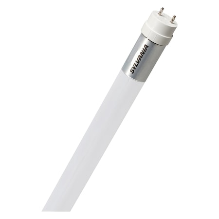 Linear LED Light Bulb, 4 ft L, 18 W, Glass