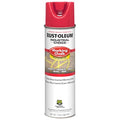 Inverted Marking Chalk, 17 oz, Aerosol, Red, Water -Based