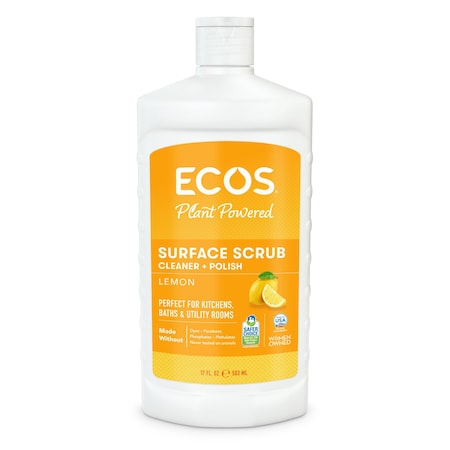 Cream Cleaner And Degreaser, 17 Oz Bottle, Liquid, Clear, 6 PK