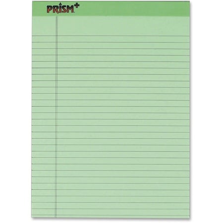 Legal Pad,Green,Green,PK12